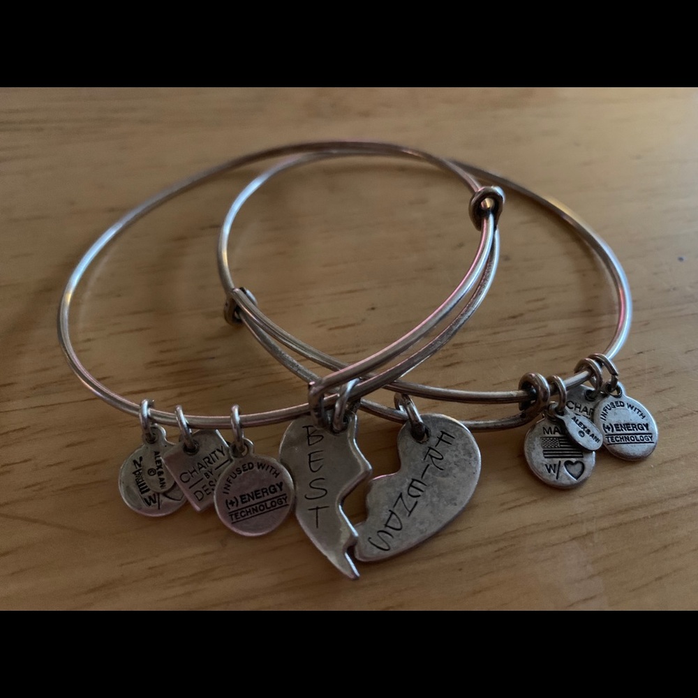 Alex & Ani Best Friends charm bracelets